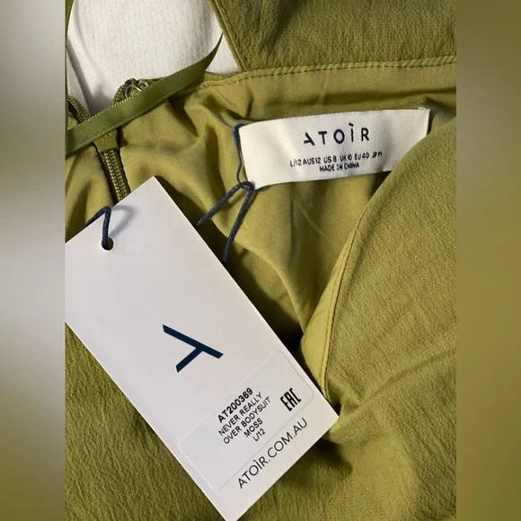 ATOIR Never Really Over Bodysuit In Ivory - Moss brand new with tag - Picture 7 of 8